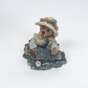 Boyds Bears and Friends 1994 1st Edition "Otis...The Fisherman” Figurine, Vtg